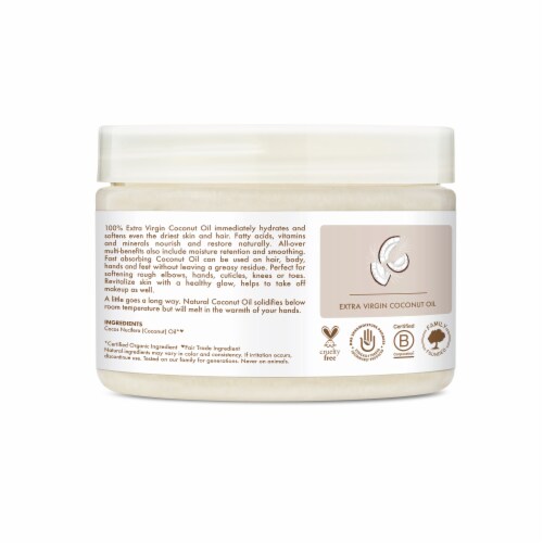 SheaMoisture 100% Virgin Coconut Oil Head-to-Toe Nourishing Hydration Perspective: top