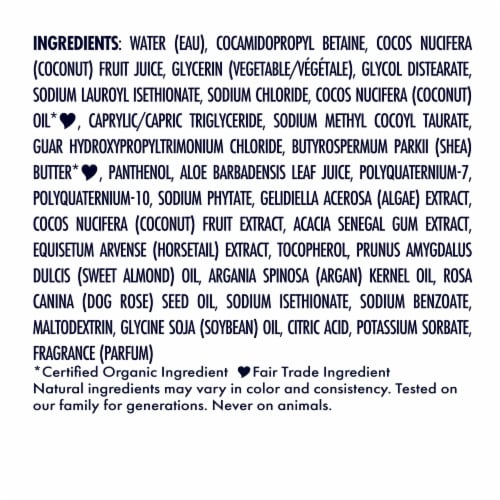 SheaMoisture Shampoo Daily Hydration 100% Virgin Coconut Oil for All Hair Types Sulfate-Free Perspective: top