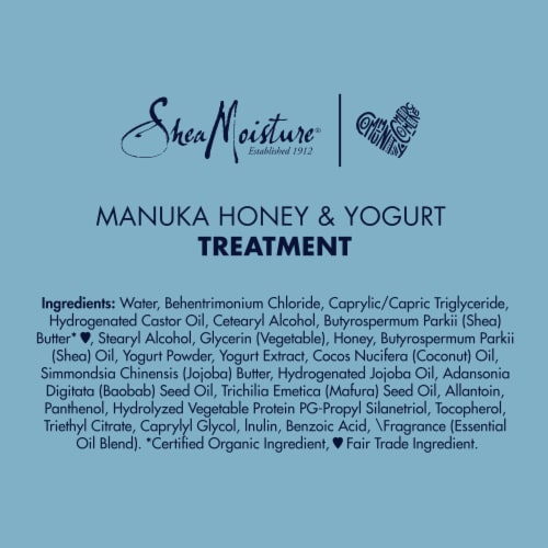 SheaMoisture Hair Masque Treatment for Extremely Dry Hair Manuka Honey and Yogurt Sulfate-Free Perspective: top