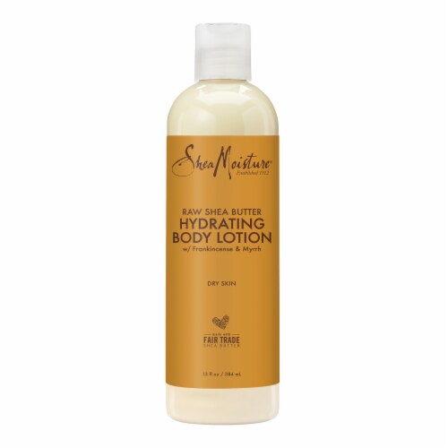 Shea Moisture® Paraben-Free Raw Shea Butter Hydrating Body Lotion for Dry Skin Perspective: top