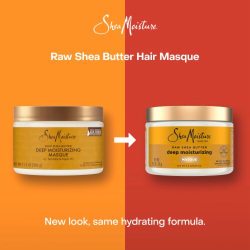 Shea Moisture Raw Shea Butter Raw Shea Butter Deep Moisturizing Hair Masque Perspective: top