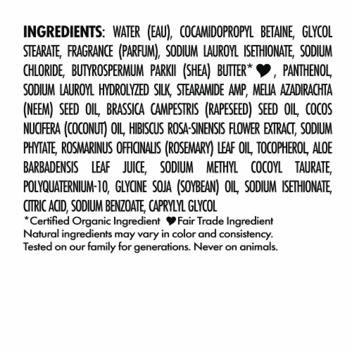SheaMoisture Coconut & Hibiscus Moisture & Define Shampoo Perspective: top