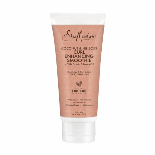 Shea Moisture® Coconut & Hibiscus Curl Enhancing Smoothie for Frizzy & Curly Hair Perspective: top