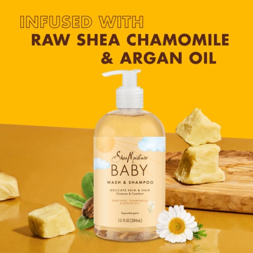 SheaMoisture® Baby Raw Shea Chamomille And Argan Wash & Shampoo Perspective: top