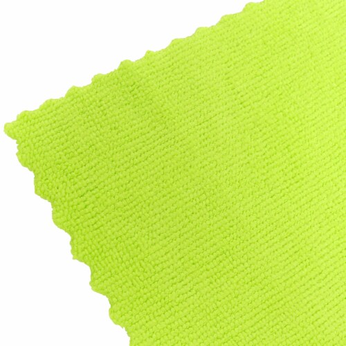 Smart Edge Microfiber Cleaning Cloth 16x16 Green (12/Pack) Perspective: top