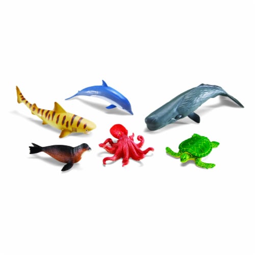 Learning Resources® Jumbo Ocean Animals Perspective: top
