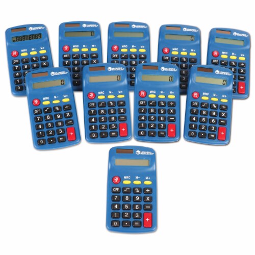 Learning Resources® Primary Calculators Perspective: top