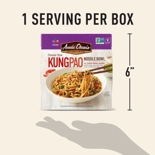Annie Chun's Chinese Style Kung Pao Noodle Bowl Perspective: top