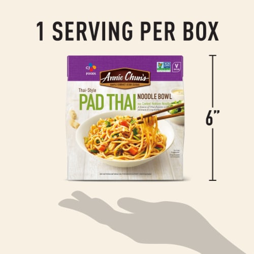 Annie Chun's Pad Thai Noodle Bowl Perspective: top