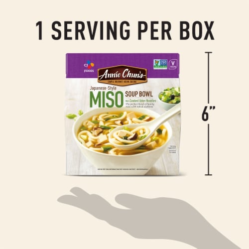 Annie Chun's Japanese Style Miso Soup Bowl Perspective: top