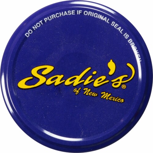 Sadie's® Roasted Hot Green Chile Salsa Perspective: top
