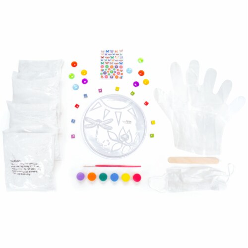 Made By Me Mix and Mold Stepping Stones Kit Perspective: top