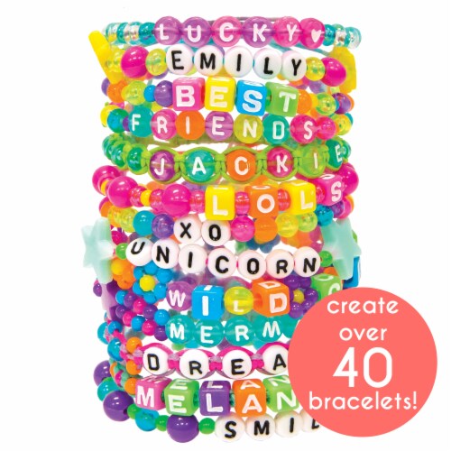 Horizon Group USA Just My Style ABC Beads Jewelry Kit Perspective: top
