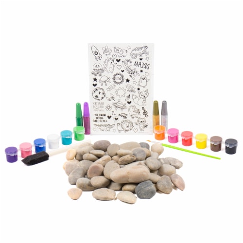 Horizon Group USA Made By Me Rock Art Kit Perspective: top
