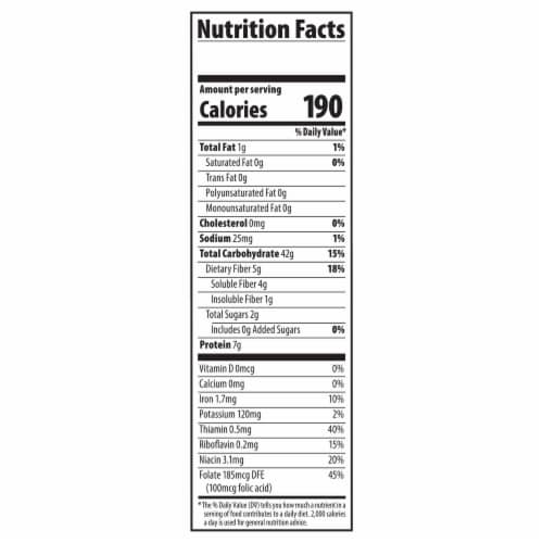 Dreamfields Vegan with Fiber Penne Rigate Pasta Perspective: top