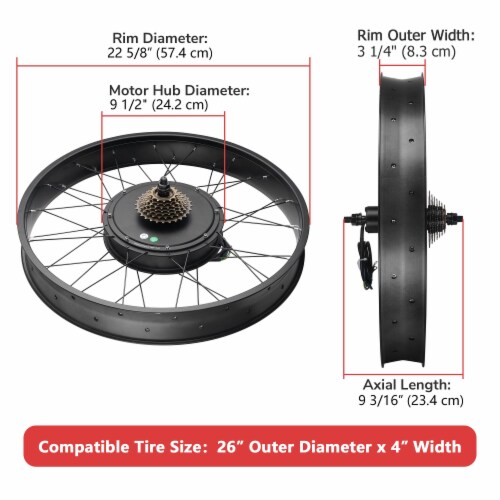 yescom electric bike kit