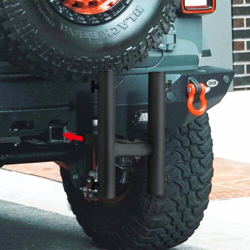 Jeep flag hitch shop mount