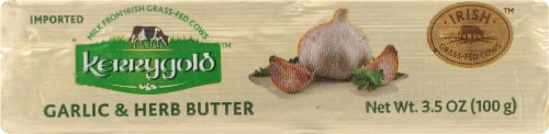 Kerrygold® Garlic & Herb Irish Butter Stick Perspective: top