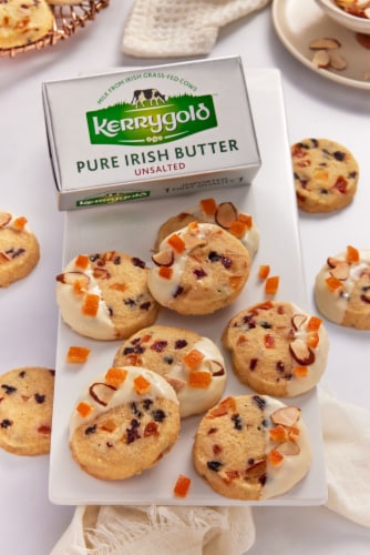 Kerrygold Grass-Fed Pure Irish Unsalted Butter Sticks Perspective: top