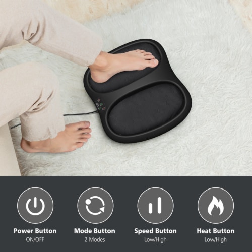 Nekteck Foot Massager with Soothing Heat, Shiatsu Heated Deep