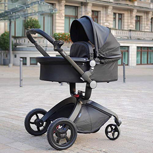 Hot Mom 360 Degree Rotating Baby Carriage High Landscape Pram Stroller,  Black, 1 Piece - Kroger