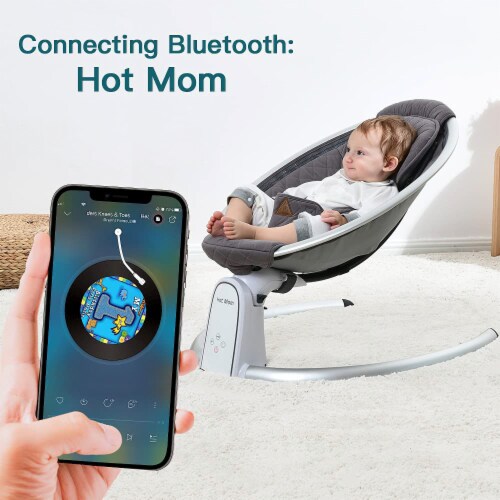 Hot Mom Electric Baby Bouncer Intelligent Adjustable Seat Rocker
