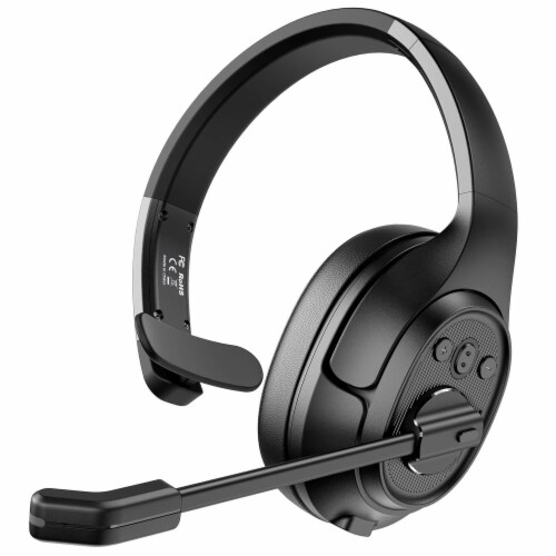 EKSA H1 Noise Canceling Trucker Bluetooth Headset w Wireless Over