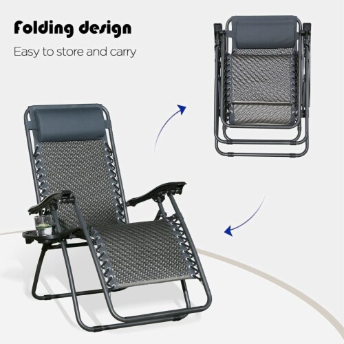 Wicker zero gravity 2025 chair