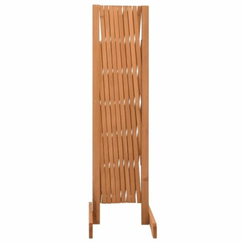 Garden Trellis Fence Orange 70.9 x39.4 Solid Firwood Perspective: top