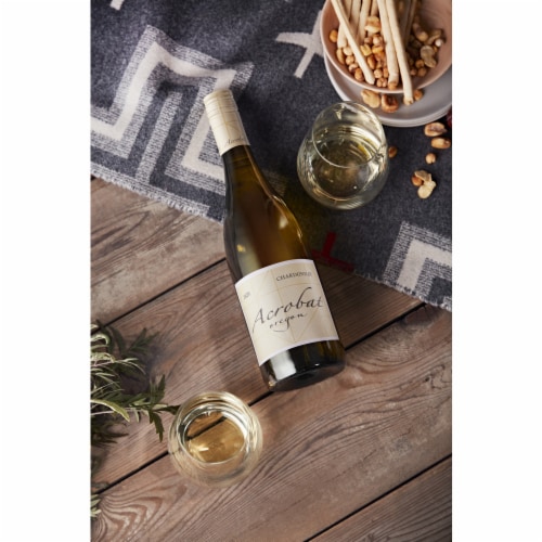 Acrobat Chardonnay Oregon White Wine Perspective: top
