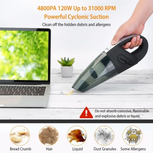 Handheld Vacuum Cleaner, Portable Cordless Handheld Vacuum Cleaner