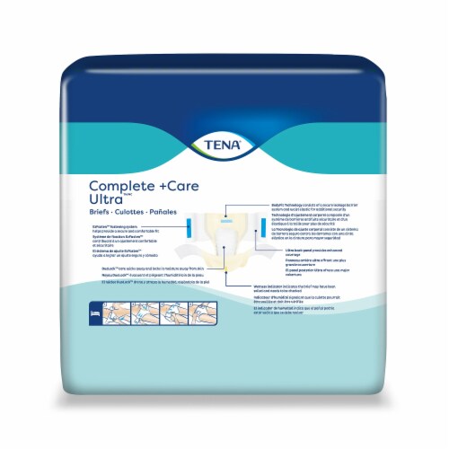 TENA Complete + Care Ultra Incontinence Brief XL 69982, Ultra, 24 Ct Perspective: top