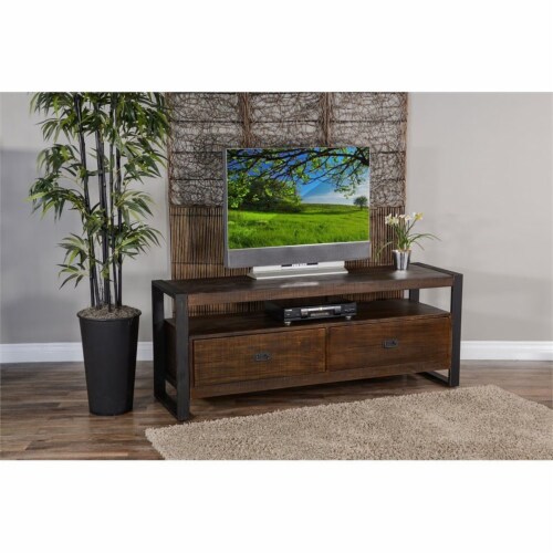 Sunny Designs Homestead 80 Transitional Wood Gorgeous Bar Unit In