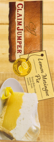 Claim Jumper Lemon Meringue Pie Perspective: top