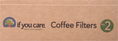 If You Care No. 2 Size Coffee Filters Perspective: top