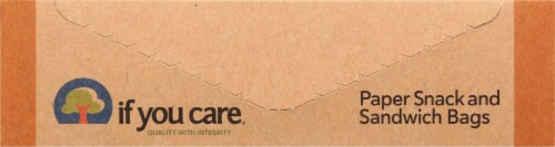 If You Care® Paper Snack & Sandwich Bags Perspective: top