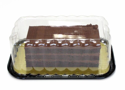 Bakery Chocolate Layer Cake Perspective: top