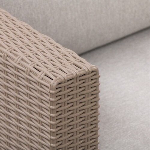 CorLiving Lake Front Beige Rattan Patio Set - 5pc, 1 - Ralphs