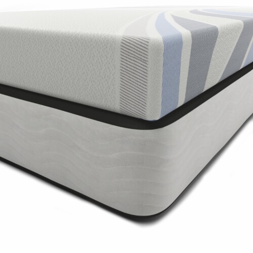 CorLiving Ready-to-Assemble Black Metal Box Spring - Twin/Single Perspective: top