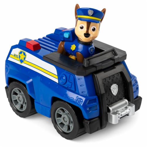 Spin Master Nickelodean Paw Patrol Chase Dog + Patrol Cruiser Police Perspective: top