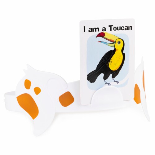 Hedbanz™ Animals Picture Guessing Card Game Perspective: top