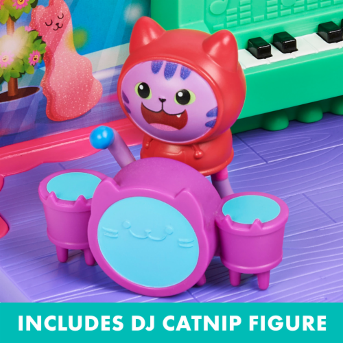 Spin Master™ Gabby's Dollhouse Daniel James Catnip's Groovy Music Room Perspective: top