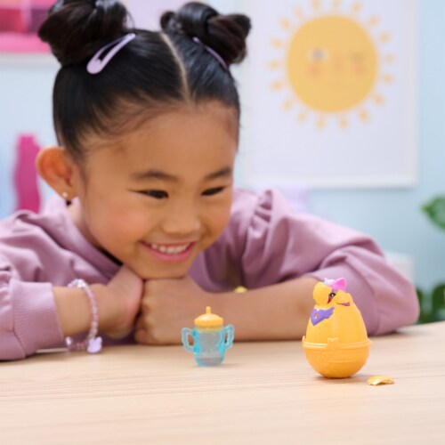 Hatchimals Alive Surprise Mini Figures Toy in Self-Hatching Egg Perspective: top