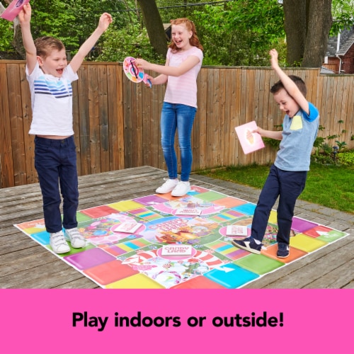 Giant Candy Land Indoor/Outdoor Classic Retro Party Board Game Perspective: top