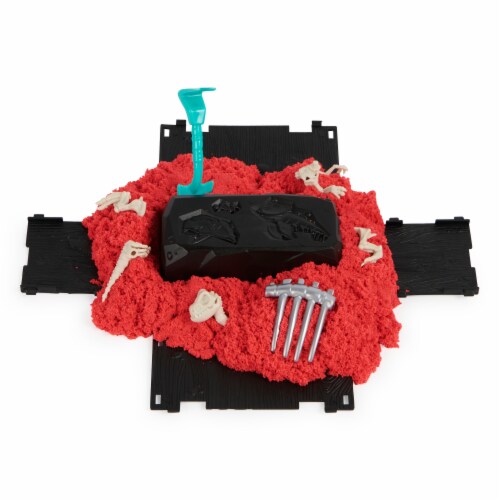 Kinetic Sand™ Dino XCavate Set Perspective: top