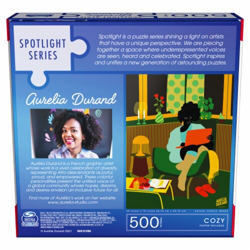 Spin Master Spotlight Series Aurelia Durand Puzzle Perspective: top