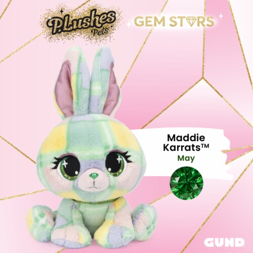 GUND® P.Lushes Pets™ Maddie Karrats™ Bunny Stuffed Animal Perspective: top