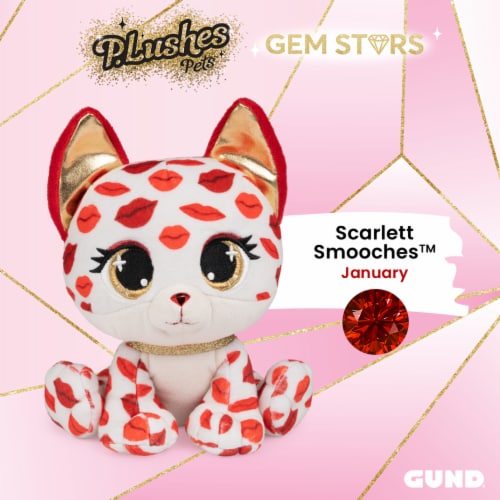 Gund® Lushes Scarlett Smooches Fox Stuffed Animal Perspective: top