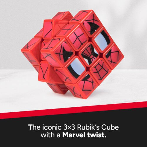 Rubik's Cube Marvel Spiderman Cuber Perspective: top