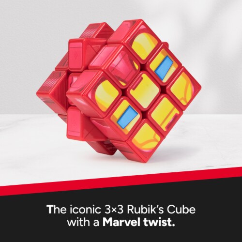 Rubik's Cube Marvel Iron Man Cuber Perspective: top